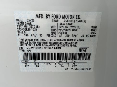 Used 2023 Lincoln Nautilus Reserve FWD image 38