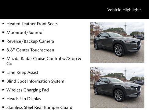 Certified 2025 MAZDA CX-30 AWD 2.5 S w/ Premium Package image 31