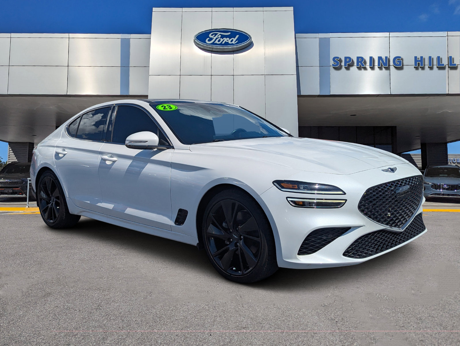 Used 2023 Genesis G70 2.0T w/ Sport Prestige Package RWD image 1