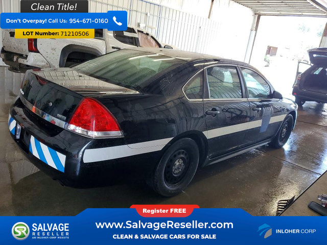 Used 2011 Chevrolet Impala Police FWD image 4