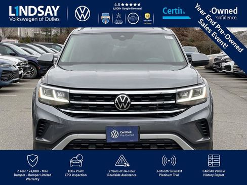 Certified 2022 Volkswagen Atlas SEL image 3