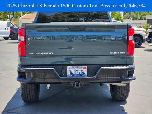 Used 2025 Chevrolet Silverado 1500 Custom Trail Boss AWD/4WD image 6