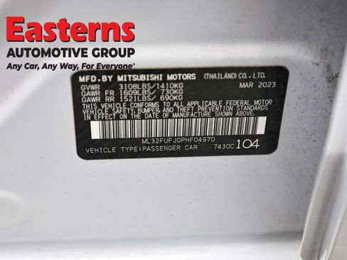 Used 2023 Mitsubishi Mirage G4 ES FWD image 33
