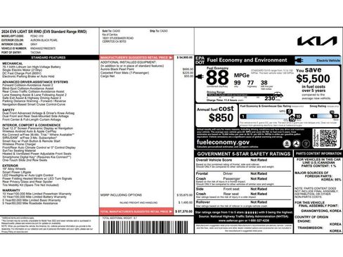 Used 2024 Kia EV9 Light image 2