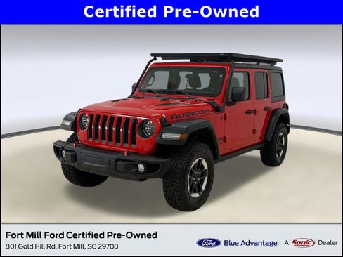 Used 2021 Jeep Wrangler Unlimited Rubicon w/ Steel Bumper Group AWD/4WD image 1