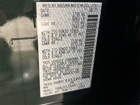 New 2026 INFINITI QX60 Autograph w/ Dark Cargo Package image 28