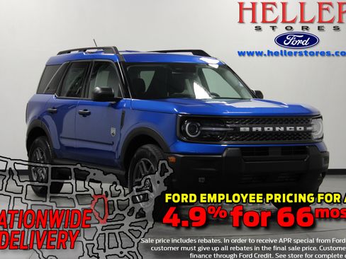 New 2025 Ford Bronco Sport Big Bend w/ Convenience Package AWD/4WD image 1
