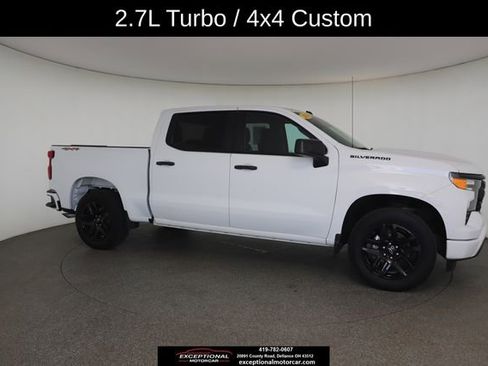 Used 2023 Chevrolet Silverado 1500 Custom w/ LPO, Dark Essentials Package AWD/4WD image 25