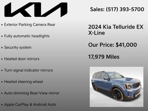 Used 2024 Kia Telluride EX X-Line AWD/4WD image 12