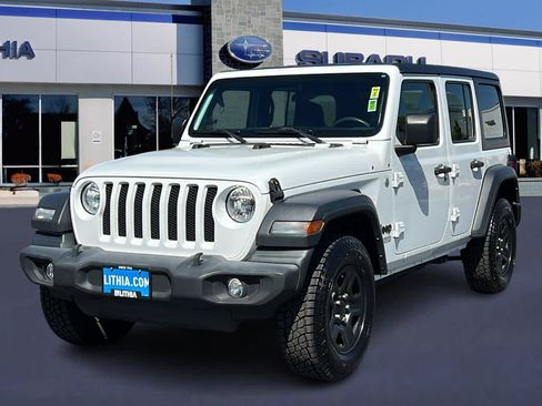 Used 2021 Jeep Wrangler Unlimited Sport AWD/4WD image 1