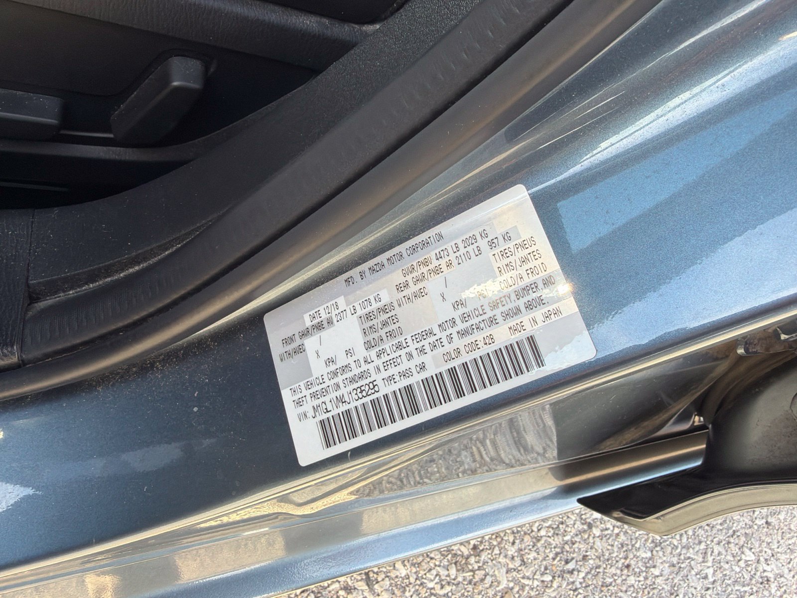 Used 2018 MAZDA MAZDA6 Touring FWD image 11