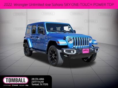 Used 2022 Jeep Wrangler Unlimited Sahara w/ Cold Weather Group