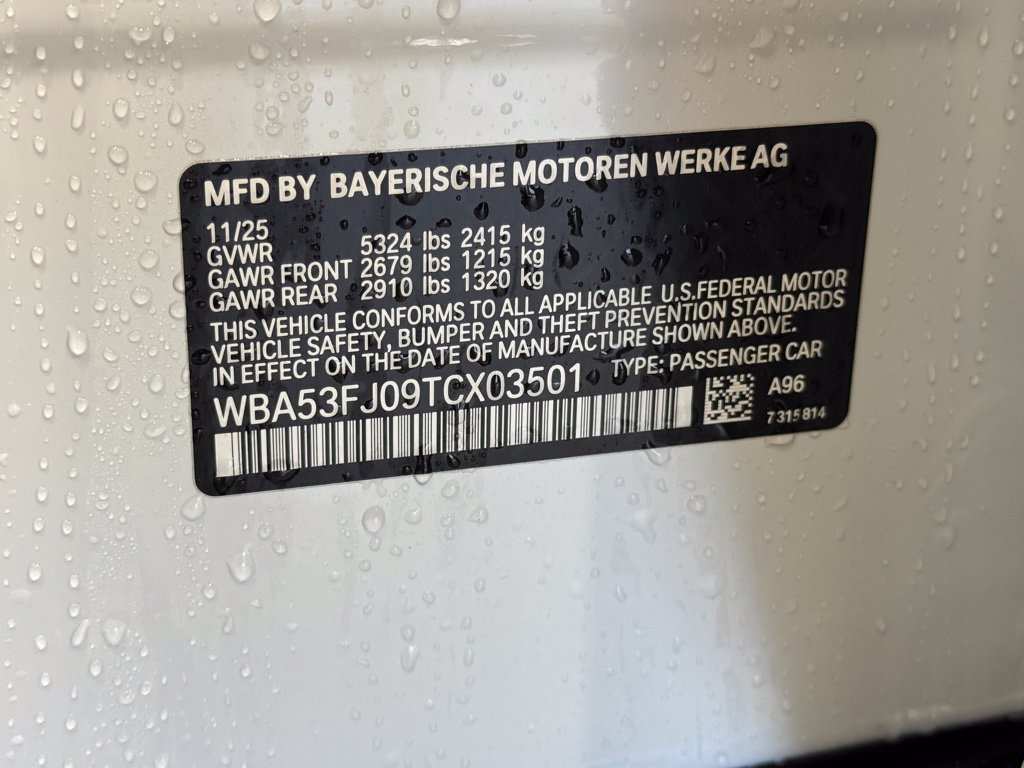 Used 2026 BMW 530i xDrive w/ M Sport Package AWD/4WD image 32