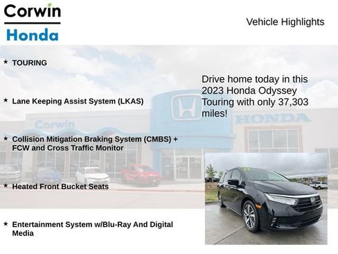 Used 2023 Honda Odyssey Touring image 6