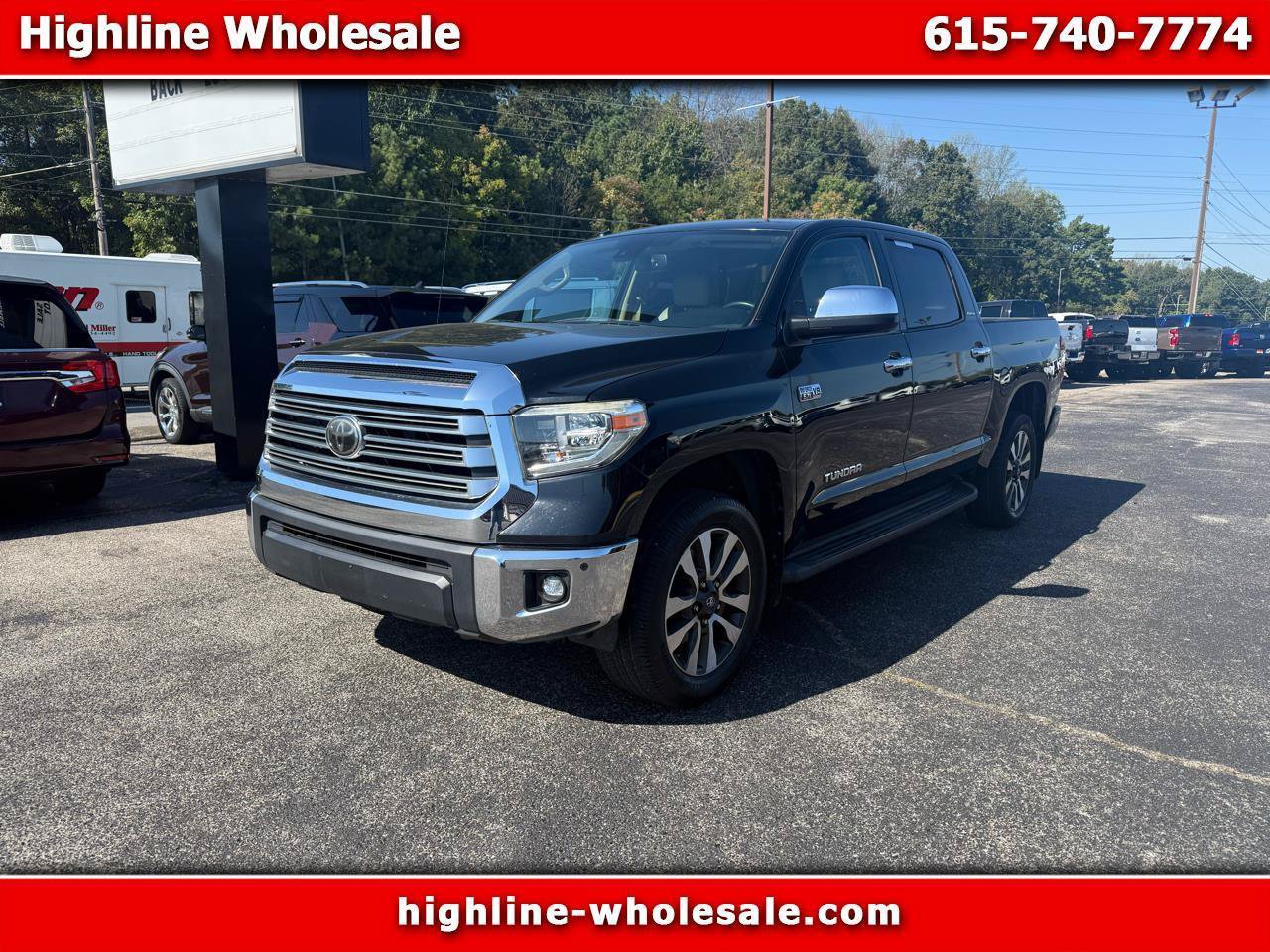 Used 2018 Toyota Tundra Limited w/ Limited Premium Package AWD/4WD image 1