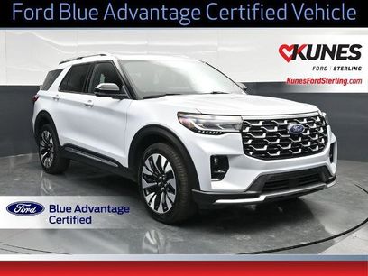Certified 2025 Ford Explorer Platinum w/ LUX Leather Package