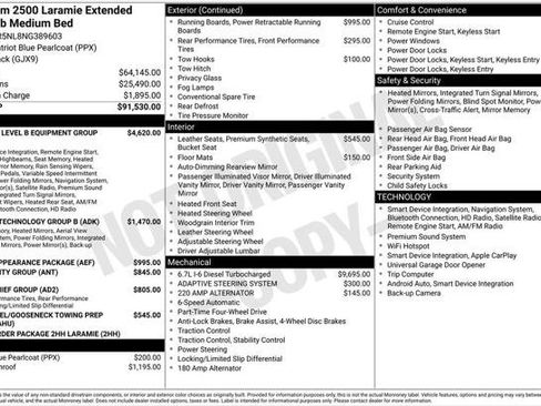 Certified 2022 RAM 2500 Laramie AWD/4WD image 26