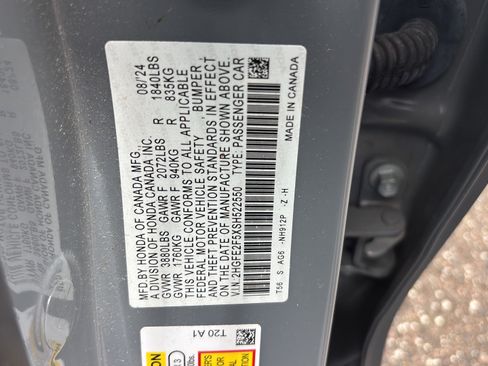 Certified 2025 Honda Civic Sport image 15