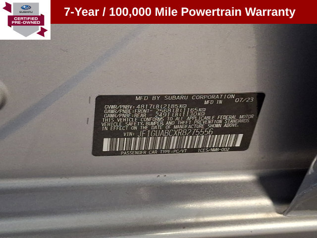 Certified 2024 Subaru Impreza 2.0i AWD/4WD image 25