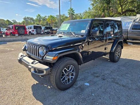 New 2025 Jeep Wrangler Unlimited Sahara w/ Safety Group AWD/4WD image 2