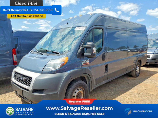 Used 2021 RAM ProMaster 3500 FWD image 1