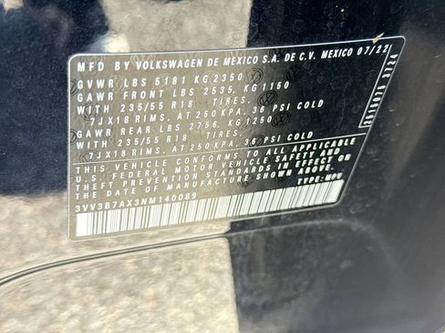 Used 2022 Volkswagen Tiguan SE FWD image 29