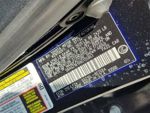 Used 2022 Lexus ES 350 F Sport w/ Accessory Package 2 FWD image 33