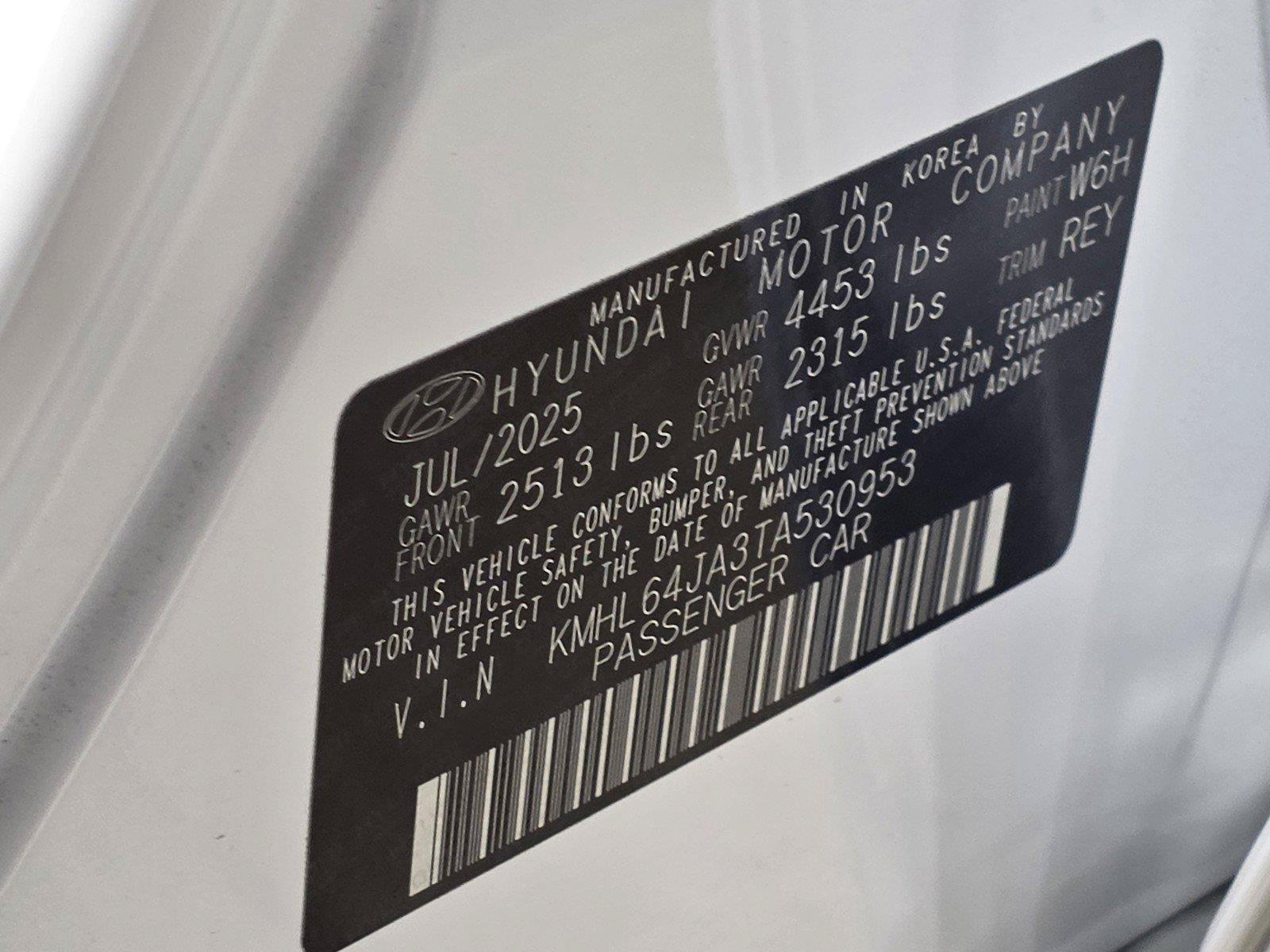 Certified 2026 Hyundai Sonata SEL FWD image 35