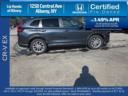 Certified 2024 Honda CR-V EX image 8