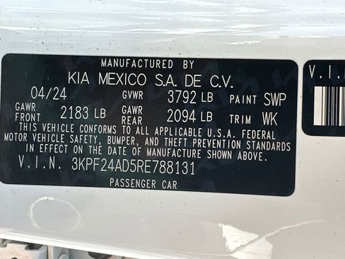 Used 2024 Kia Forte LXS image 30