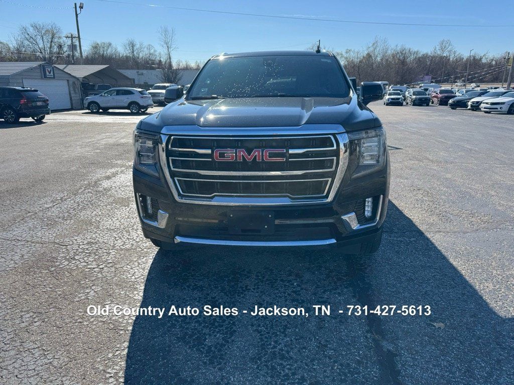 Used 2022 GMC Yukon SLT w/ SLT Luxury Package RWD image 3