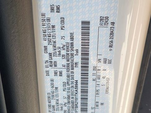 New 2026 Ford Transit 250 Low Roof AWD image 31