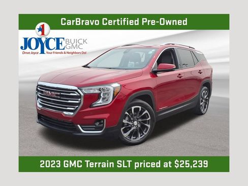 Certified 2023 GMC Terrain SLT w/ Tech Package FWD image 1