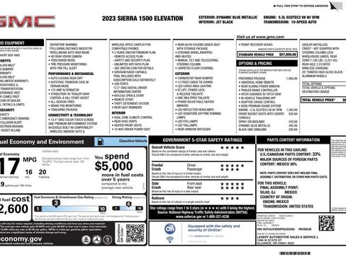 Used 2023 GMC Sierra 1500 Elevation w/ Preferred Package AWD/4WD image 4