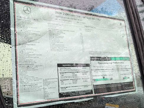 New 2026 Mercedes-Benz Sprinter 2500 image 14