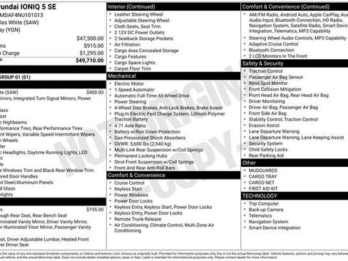 Used 2022 Hyundai Ioniq 5 SE image 30