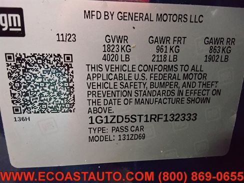 Used 2024 Chevrolet Malibu LT image 19