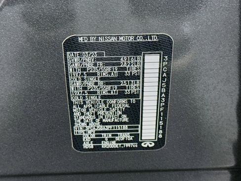 Used 2023 INFINITI QX50 Luxe FWD image 12