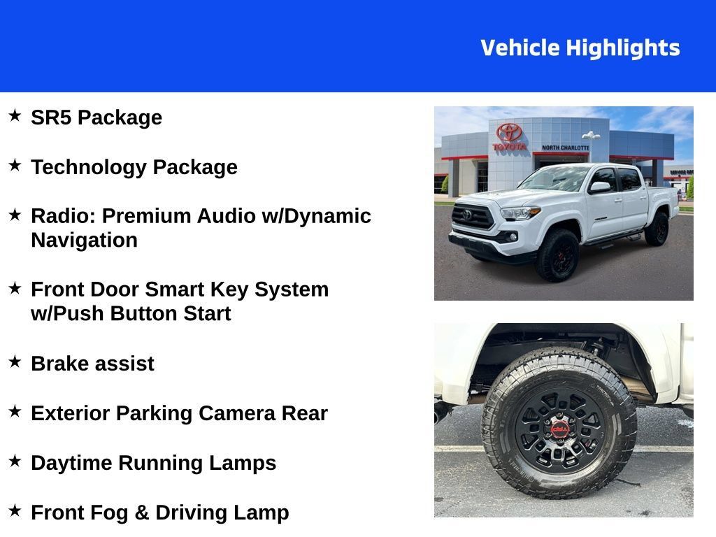 Used 2023 Toyota Tacoma SR5 w/ Technology Package AWD/4WD image 4