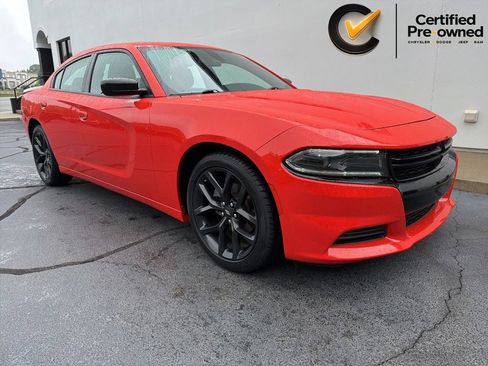 Certified 2022 Dodge Charger SXT w/ Blacktop Package RWD image 2
