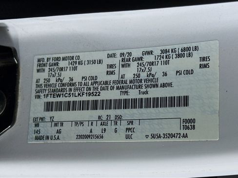 Used 2020 Ford F150 XL w/ Equipment Group 101A Mid image 39