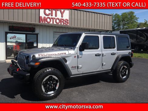 Used 2018 Jeep Wrangler Unlimited Rubicon AWD/4WD image 1