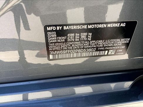 Certified 2023 BMW 330i Sedan w/ M Sport Package image 33