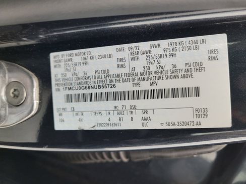Used 2022 Ford Escape SE w/ SE Sport Appearance Package FWD image 33