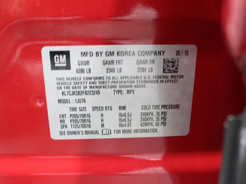 Used 2015 Chevrolet Trax LS FWD image 35
