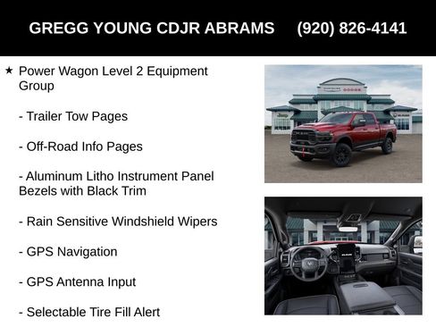 New 2026 RAM 2500 Power Wagon AWD/4WD image 25