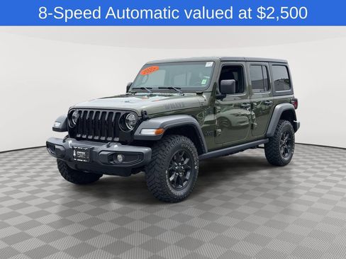Certified 2022 Jeep Wrangler Unlimited Sport AWD/4WD image 3