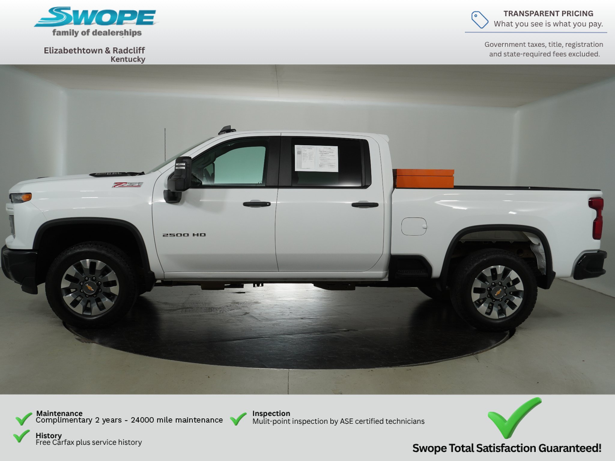 Used 2025 Chevrolet Silverado 2500 Custom w/ Custom Value Package AWD/4WD image 6