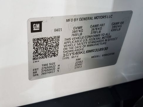 Used 2021 Cadillac Escalade Premium Luxury AWD/4WD image 51