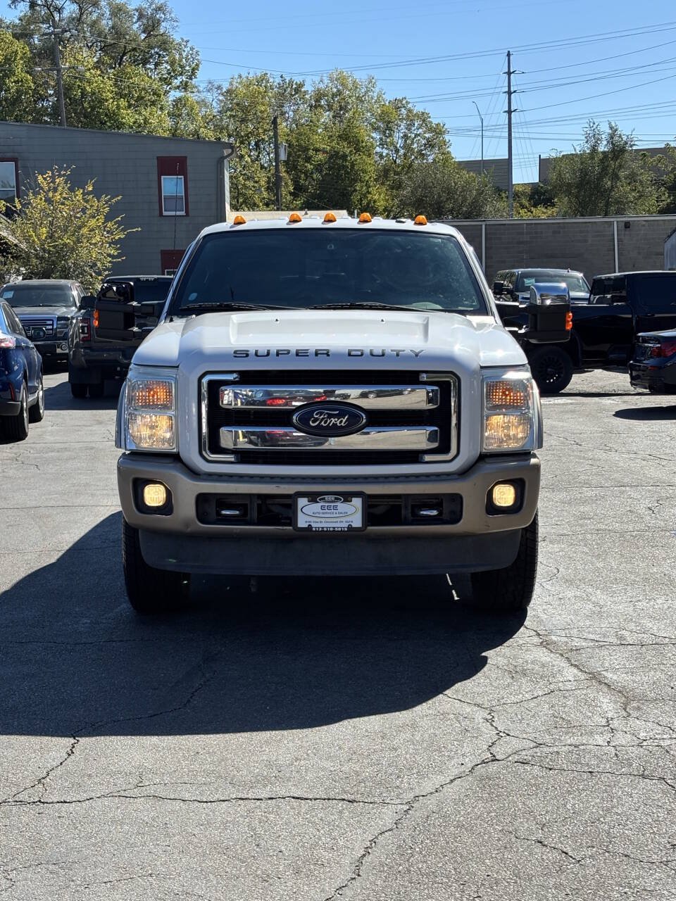 Used 2014 Ford F350 King Ranch w/ Snow Plow Prep Package AWD/4WD image 3